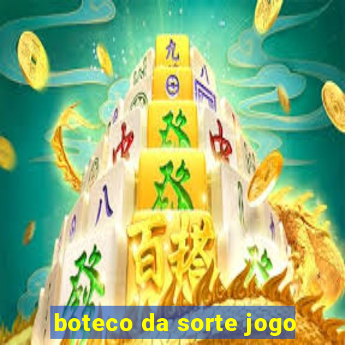 boteco da sorte jogo